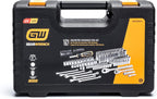 GEARWRENCH 121 Piece 1/4” & 3/8” Drive 72-Tooth SAE/Metric Mechanics Hand Tool Set | GW72SCBMTS