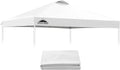 EAGLE PEAK Replacement Canopy Top for Eagle Peak 10x10 Straight Leg Pop Up Canopy Frame Only, Canopy Cover with Air Vent, UPF 50+, Frame NOT Included, White