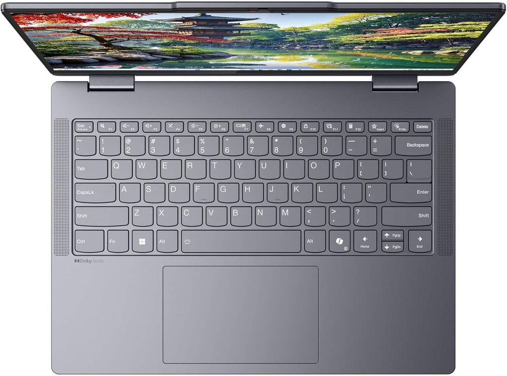 Lenovo IdeaPad 5i 2-in-1 14" WUXGA Touchscreen Laptop|Intel Core Ultra 5 AI 225U|Intel Graphics|Grey|Backlit| 8GB RAM DDR5 | 512GB SSD | Windows 11 Home | Bundle with USB 3.0 Hub
