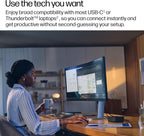 HP USB-C 100W G6 Dock  Future-Proof Design with Ambient LED Lighting and On-Screen Display Notifications  Additional USB-C Ports  Upgraded HDMI 2.1 Port  Upgraded to a 120Hz Refresh Rate