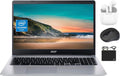 Acer Chromebook 2023 Flagship Laptop Computer Thin Light  15.6” HD Display  Dual Core Intel Celeron N4020 (Upto 2.80 GHz)  4GB RAM  64GB eMMC  Webcam  WiFi  Long Battery  Chrome OS+HubxcelAccessory