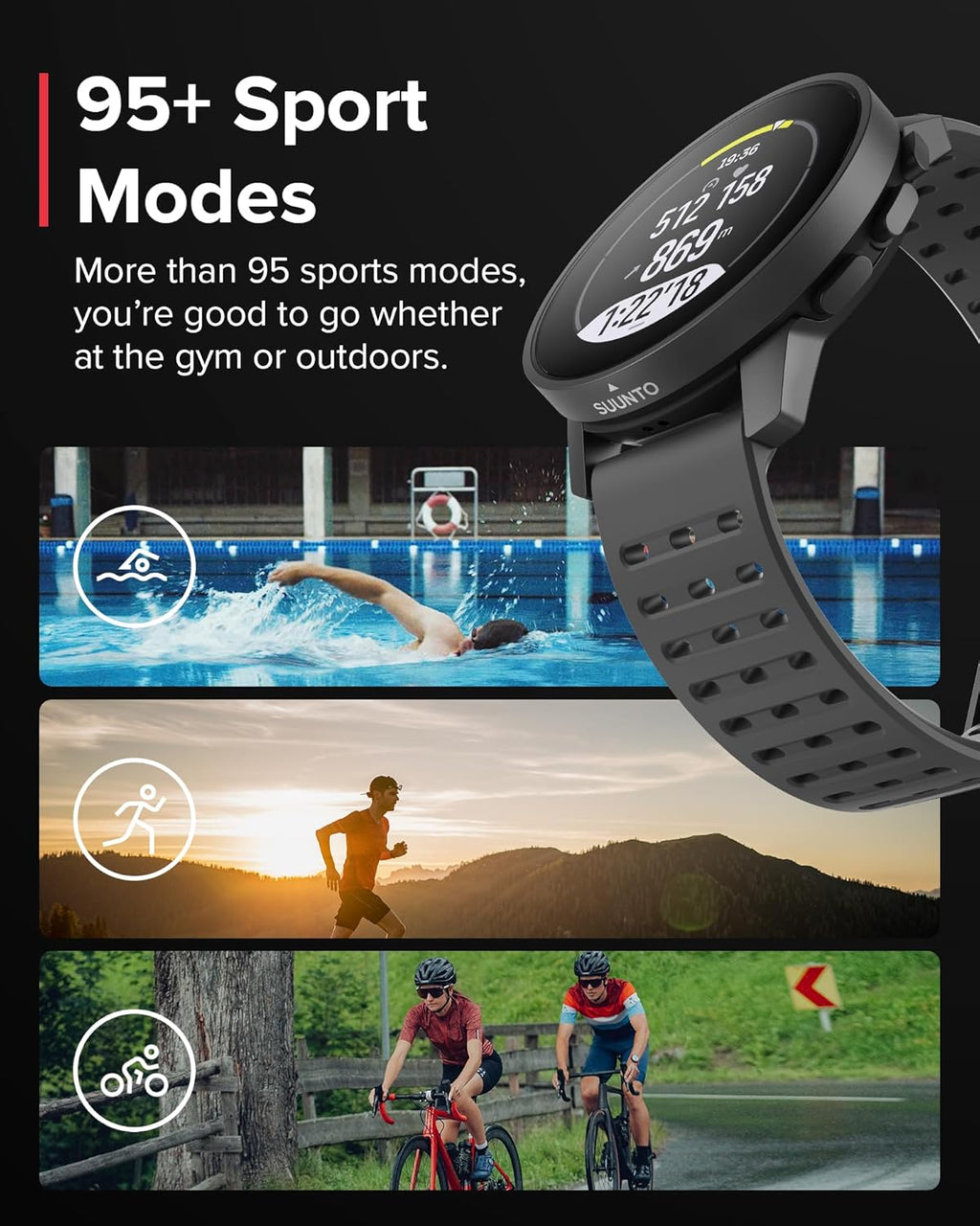 SUUNTO 9 Peak and Peak Pro Sports GPS Watch for Demanding  Performance Driven Athletes and Adventurers