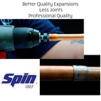 SPIN S6000 6-Piece Drill Bit Swaging Tool Set 1/4, 3/8, 1/2, 5/8, 3/4, 7/8-Inch