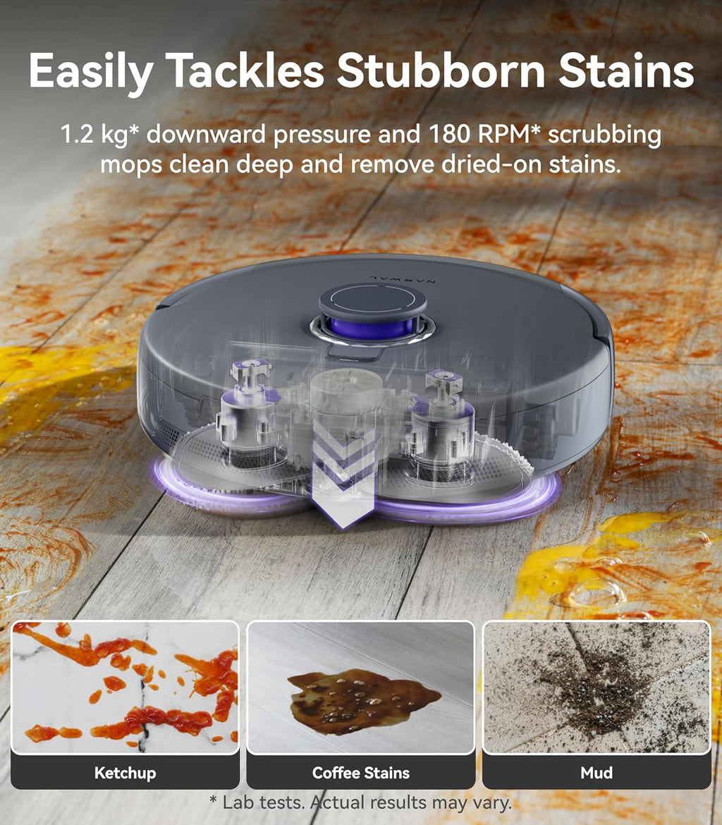 NARWAL Freo Z Ultra Robot Vacuum and Mop Combo and Floor Detergent