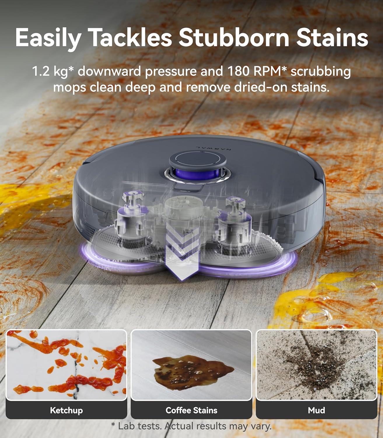 NARWAL Freo Z Ultra Robot Vacuum and Mop Combo and Floating Brush