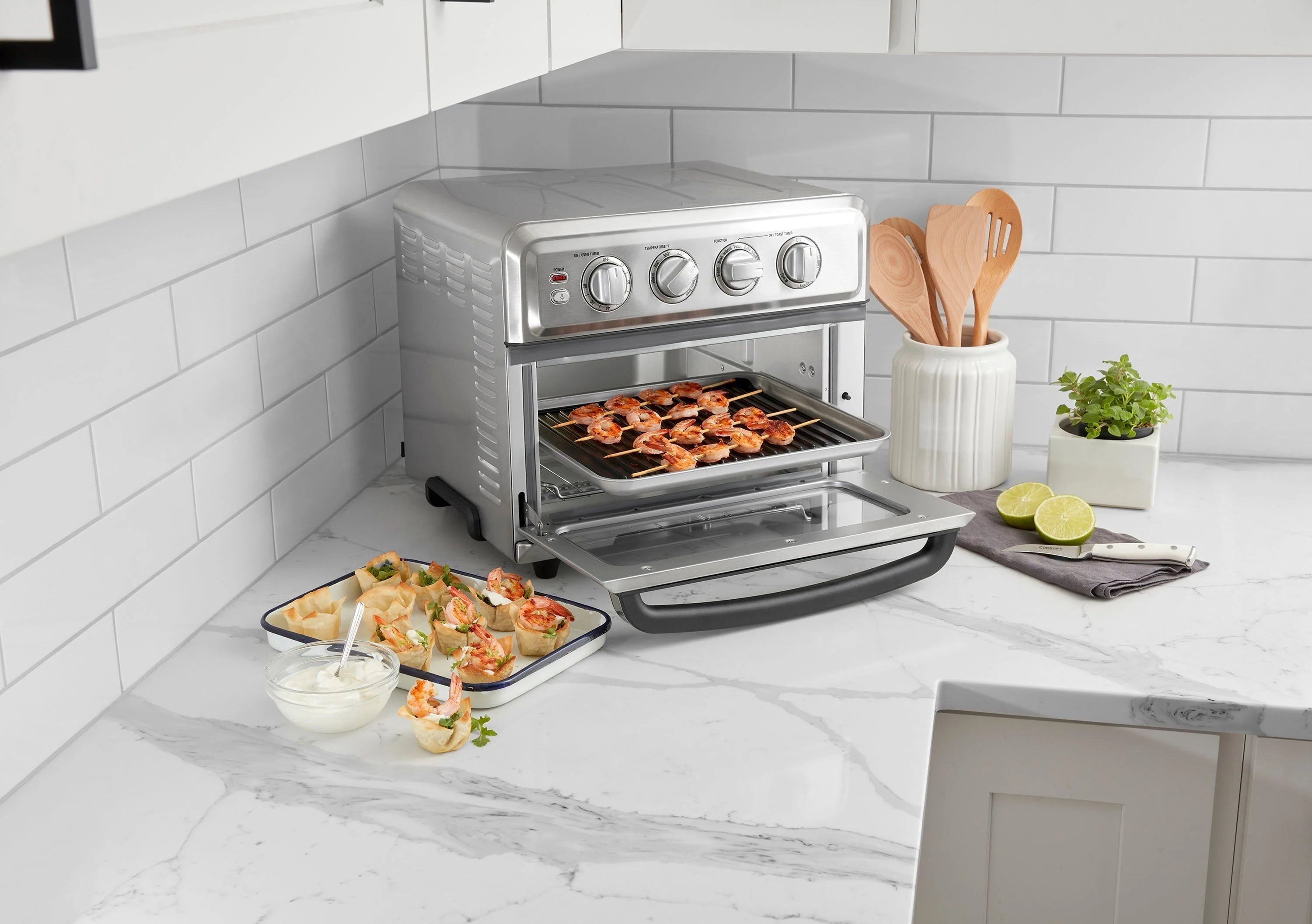Cuisinart Air Fryer Toaster Oven with Grill Stainless Steel