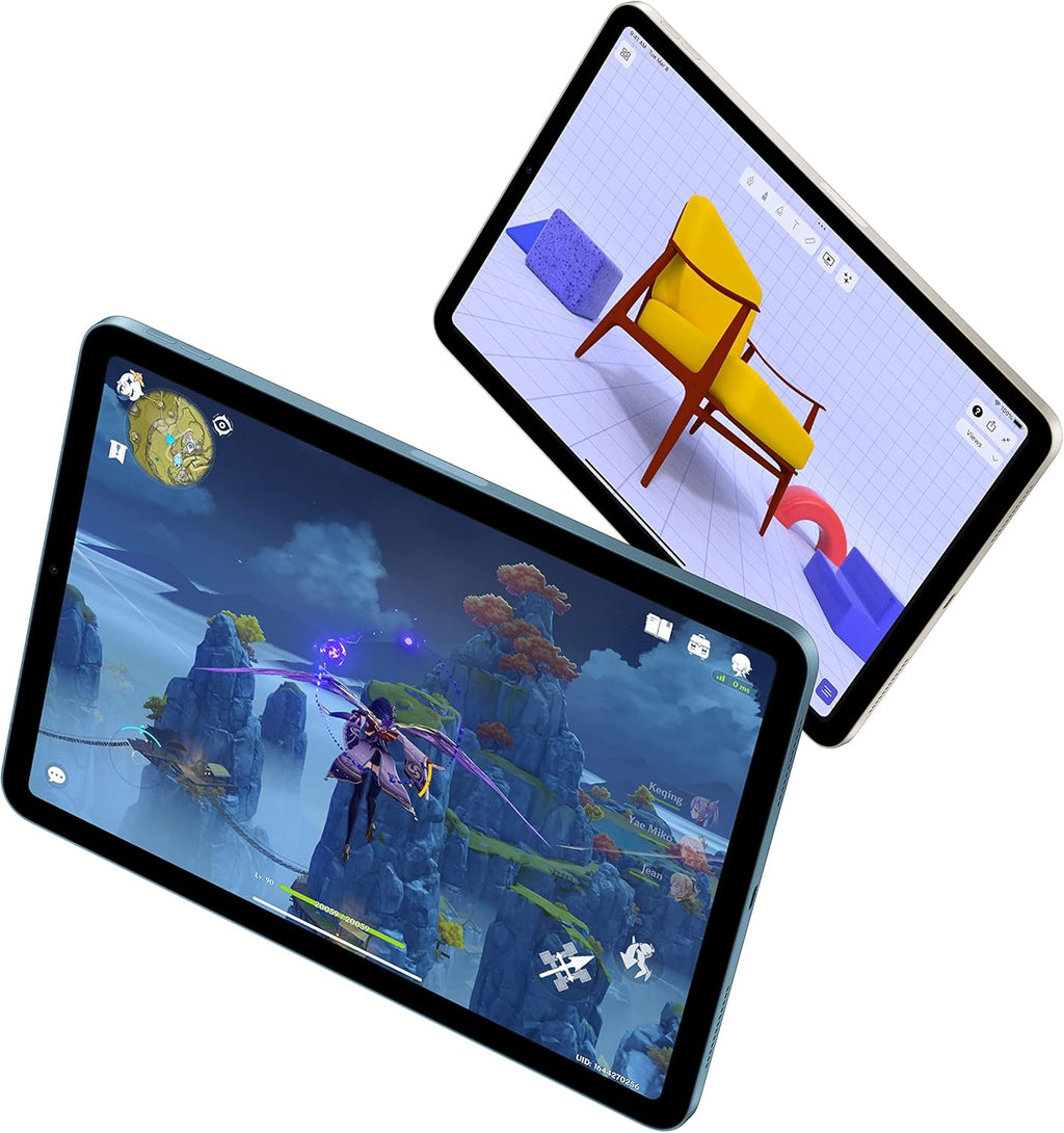 Apple iPad Air 5th Gen. (10.9-inch, Wi-Fi + Cellular, 256GB) 2022 - Space Gray (Renewed Premium)