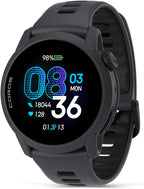 COROS PACE 4 Ultralight Sport GPS Watch  1.2" AMOLED Touchscreen 19 days of daily use  Voice Features  Advanced Training Tools  GPS  Heart Rate Monitor  Navigation  Run  Bike  and Ski - Black Silicone