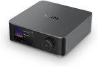 WiiM Ultra Music Streamer & Digital Preamp | 3.5" Touchscreen  Compatible with Google Cast & Alexa  Stream Spotify  Amazon Music  Tidal & More | HDMI ARC  Phono Input & Headphone Output | Space Gray