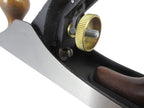 Taytools 469614 Smoothing Bench Hand Plane #4, 9-3/4 Inch Sole, Ductile Cast Body, Lapped Sides and Bottom, Blade RHC 55-60, Sapele Handle and Tote