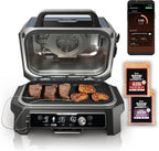 Ninja Woodfire Premium Grill Cover XL - Pro & OG951 Connect Premium XL Outdoor Grill & Smoker