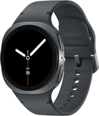 Samsung Galaxy Watch 8 (2025) 40mm Bluetooth Smartwatch  Cushion Design  Fitness Tracker  Sleep Coaching  Running Coach  Energy Score  Heart Rate Tracking  Graphite US Version  2 Yr Warranty