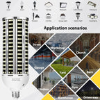 150W 4 pack LED Corn Light Bulb(1500W Equivalent ) ,Commercial Grade DayLight 5000K E26/E39 22900LM Medium Mogul Base LED Lamp,Large Area Lights For Outdoor Indoor Garage Warehouse Factory Bay Light