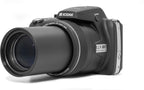 Kodak PIXPRO Astro Zoom AZ528-BK 16 MP Digital Camera with 52x Optical Zoom 24mm Wide Angle Lens 6 fps Burst Shooting 1080P Full HD Video Wi-Fi Connectivity and a 3" LCD Screen (Black)