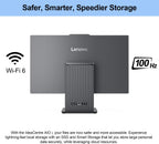 Lenovo 2026 IdeaCentre Business All-in-One  27" FHD Touchscreen 100Hz  Intel Core i5-13420H  32GB DDR5 RAM  1TB SSD  Wireless Charging Base  Wireless KB & Mouse  Wi-Fi 6  Windows 11 Pro  Grey