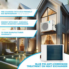 Daikin 18,000 BTU 21 SEER2 Oterra R32 Series Ductless Mini-Split Air Conditioner with Installation Kit and Wall Bracket- 230V