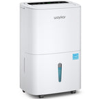 Waykar Max 80 Pint/D(Standard 62Pint/D) Energy Star Home Dehumidifier for Spaces up to 5,000 Sq. Ft, Ideal for Basement, Bathroom and Large Room with Drain Hose, Portable, Auto Defrost and Self-Drying