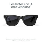 Ray-Ban Meta (Gen 1)  Wayfarer  Matte Black | Smart AI Glasses for Men  Women — 12 MP Camera  Open-Ear Speakers  Video Recording  Bluetooth — Polarized Gradient Graphite Lenses — Wearable Technology