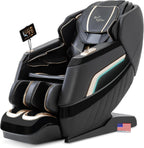 Alfine A66 4D Full Body Massage Chair – Made in The U.S.A. with U.S. & Imported Material  SL Track  Yoga Stretch  Zero Gravity  AI Voice Control  Heating  Automatic Footrest
