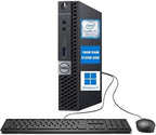 DELL Optiplex 5070 Micro MFF Desktop PC Intel i5-9500T  16GB DDR4 New 512GB M.2 NVMe SSD  WiFi BT HDMI New KB & Mouse Windows 11 Pro (Renewed)