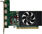 GeForce GT 730 Graphics Card, 4× HDMI 4GB GDDR5 Video Card PCIe 2.0×8 384CUDA Gaming Video Card for for Multi-Monitor Business, HTPC, Home Theater, Silent PC