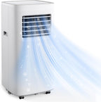 Portable Air Conditioners,8500 BTU portable ac up to 360 Sq,3 IN 1 with Remote Control,Sleep Mode, Windows kit,White