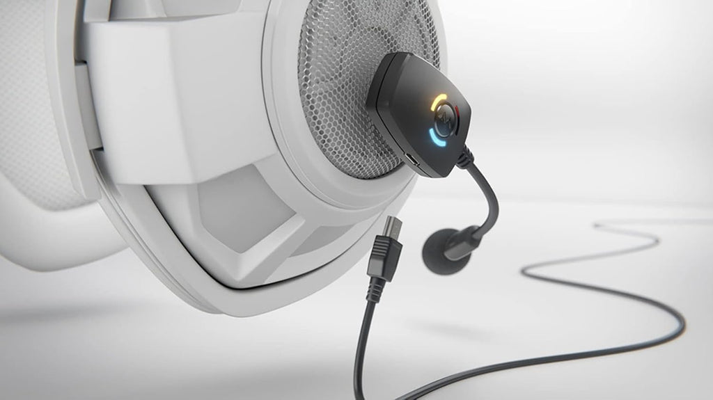 Antlion Audio ModMic Wireless Attachable Boom Microphone for Headphones - Compatible with PC  Mac  Linux  PS4  Any USB A Type