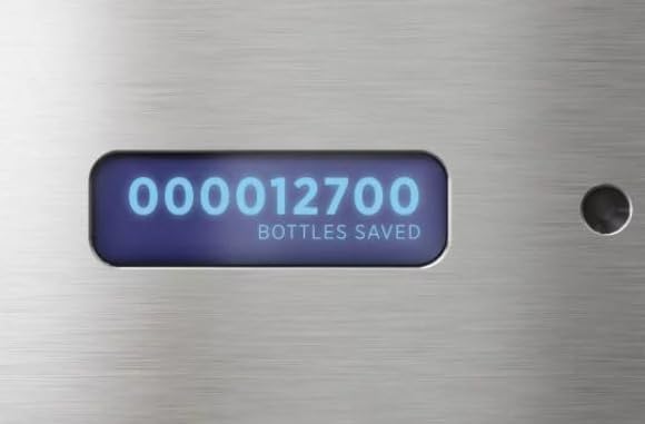 Sloan DropSpot Filtered On-Wall Bottle Filler DRS100-FIL-UNREF-SS - Water Dispenser, Touch-Free Sensor Operated, ADA Compliant