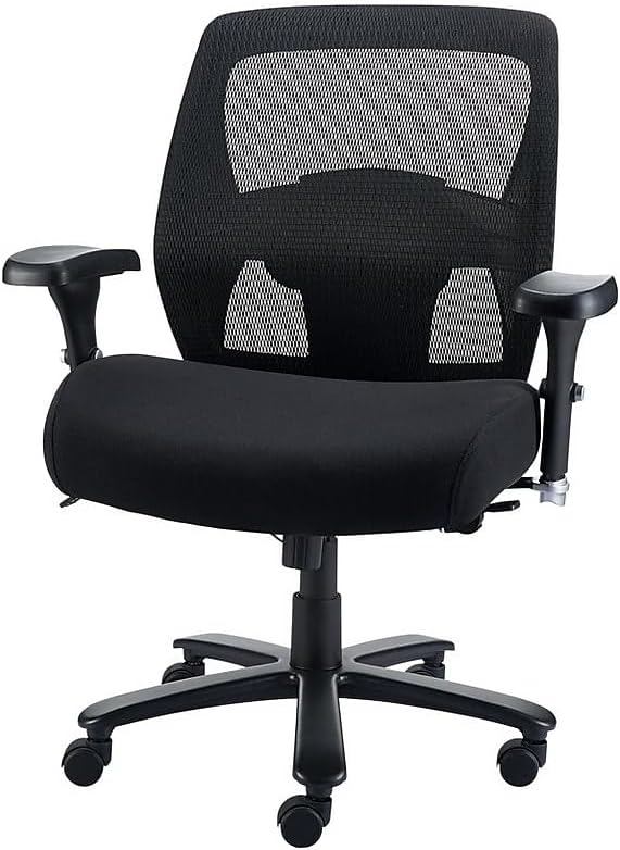Staples 1680262 Driscott Mesh Big and Tall Chair Black