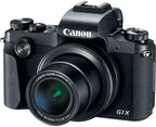 Canon PowerShot G1 X Mark III Digital Camera | 24.2MP APS-C Sensor  Dual Pixel AF & 3X Zoom | Compact Camera for Travel & Everyday Photography (2208C001) + 64GB Card + Shoulder Bag