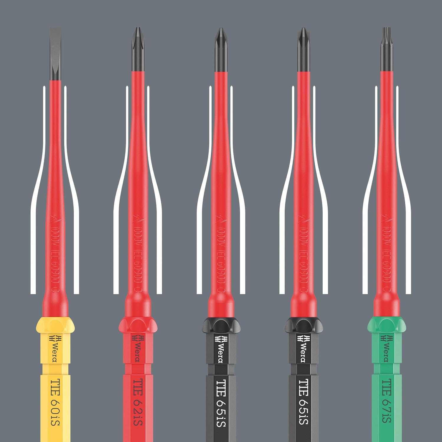 WERA - 05006617001 - Kraftform Kompakt VDE Big Pack 1, 26 Pieces