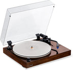 Fluance RT85 Turntable with Ortofon Cartridge  Acrylic Platter  Speed Control  and Vibration Isolation - Walnut