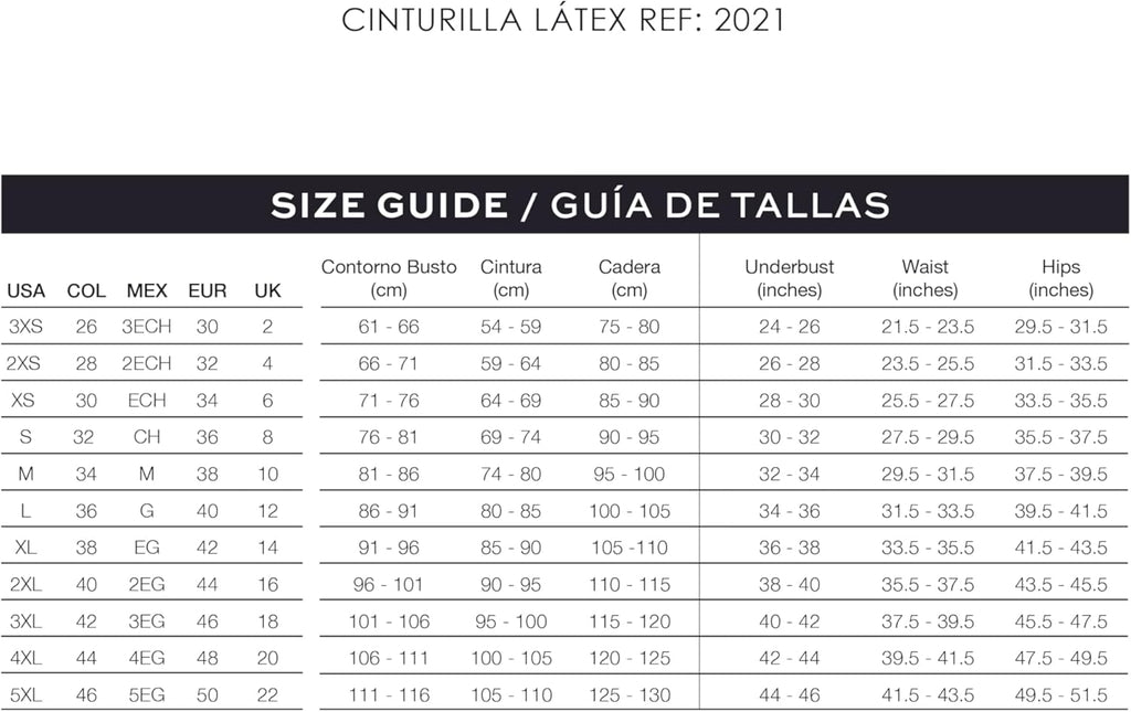 Ann Chery 2021 Latex Waist Trainer for Women | Colombian 3-Hook Waist Cincher | Body Shaper 2-Pack Set for Daily & Sport Use