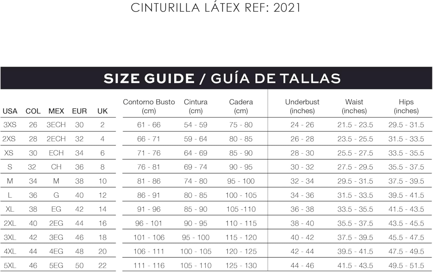 Ann Chery 2021 Latex Waist Trainer for Women | Colombian 3-Hook Waist Cincher | Body Shaper 2-Pack Set for Daily & Sport Use