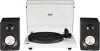 Crosley KT6101-WH Belt-Drive Bluetooth Turntable with Built-in Preamp and Included Speakers  White