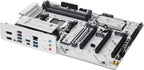 ASUS B650E MAX Gaming WiFi W – AMD B650 AM5 ATX Motherboard, White PCB, DDR5, PCIe 5.0, 3X M.2, Wi-Fi 6E, 2.5Gb LAN, USB 10Gbps Type-C, DisplayPort, HDMI™, BIOS Flashback™, Aura Sync, Advanced AI PC