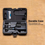 Capri Tools CP21075 Certified Limiting Torque Screwdriver Set, Small, Black, 10-50 in-lbs / Manual
