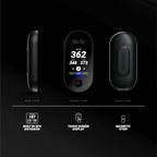 Blue Tees Golf Ringer - Magnetic Golf GPS Handheld  Touch Screen Display  Water Resistant Golf Distance Range Finder  40 000+ Preloaded Courses  10+ Hours Battery  Built-in Magnetic Strip