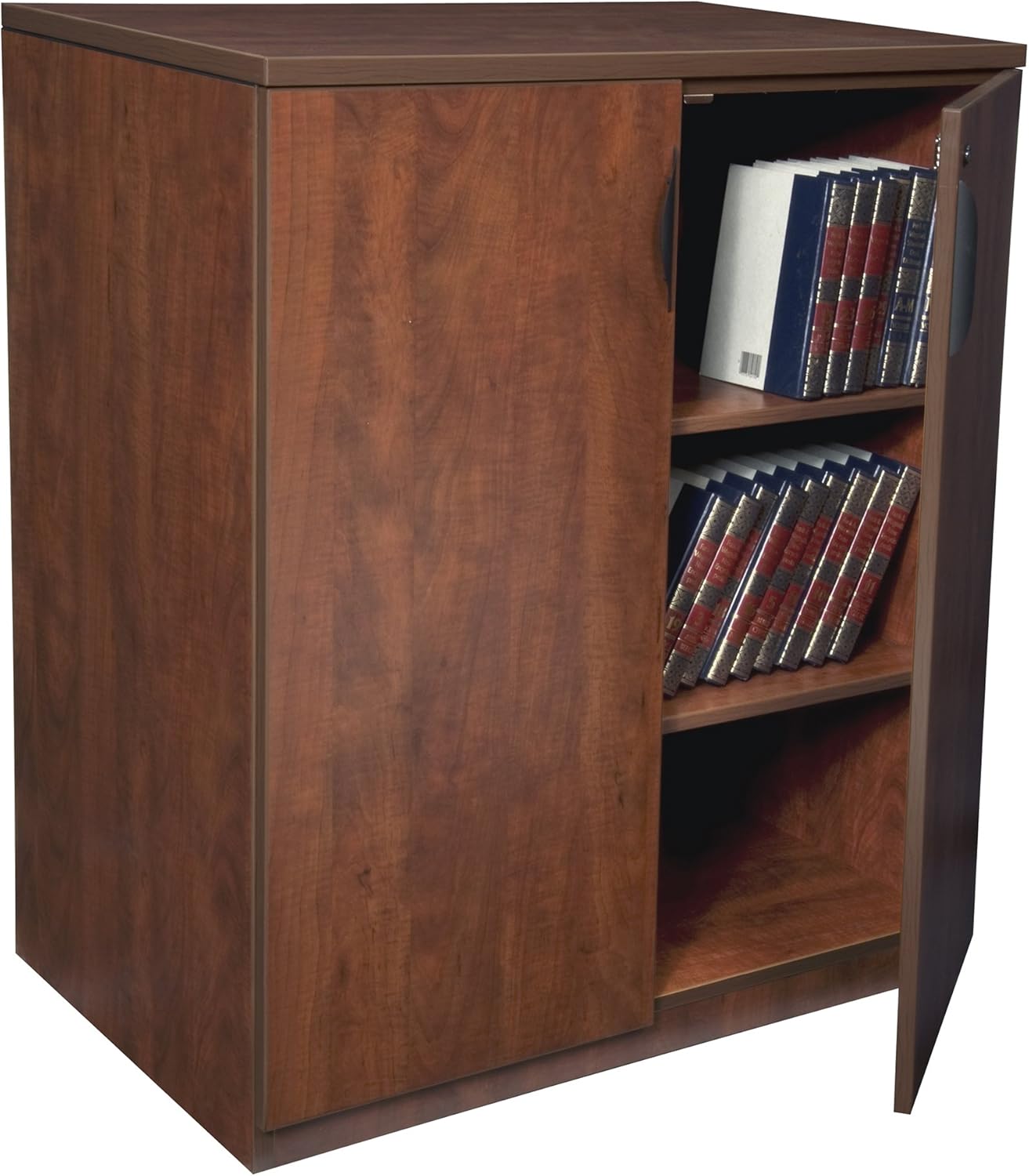 Regency Legacy Stand Up Side to Side Storage Cabinet/Desk- Cherry
