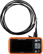 Klein Tools ET17 Utility Borescope with 5.5 mm 9.8-Foot Waterproof Gooseneck Snake, LEDs, 4.3-Inch LCD, Attachments, Endoscope Inspection Camera
