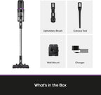 EurekaCordless Vacuum - 50 Min Runtime for Large Homes, 5.5 lbs Lightweight, Ideal for Pet Hair & Allergies on Hardwood & Carpet ReactiClean 410