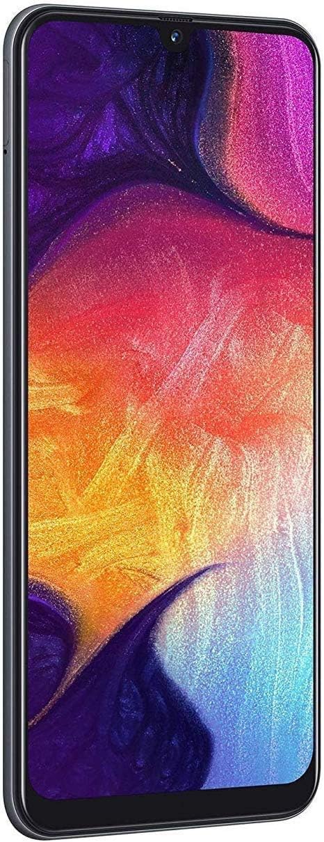 Samsung Galaxy A50, 64GB, Black - Unlocked (GSM Only) (Renewed)