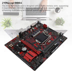 XUMIUZIY B250M V3 Desktop Motherboard, M ATX 2 DDR4 DIMM Slot for LGA 1151 7th 6th Gen Core i7 i5 i3 14nm CPU Processor, with PCI E 3.0, DVI Output, ALC887 8 Channel Sound Chip