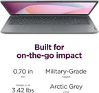 Lenovo IdeaPad Slim 3i - 15.6“ FHD Dispaly - Intel 4 Cores - Microsoft 365 Included - 1.1TB Storage | 128GB SSD and 1TB Cloud  Military-Grade  no Mouse | Learn  Work  Quality and Stream