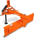 60" 6-Way Adjustable Tractor Rear Blade 3-Point Hitch Attachment - 25.6" Offset & ±45° Angle  Cat.1  20-45HP  RB60S