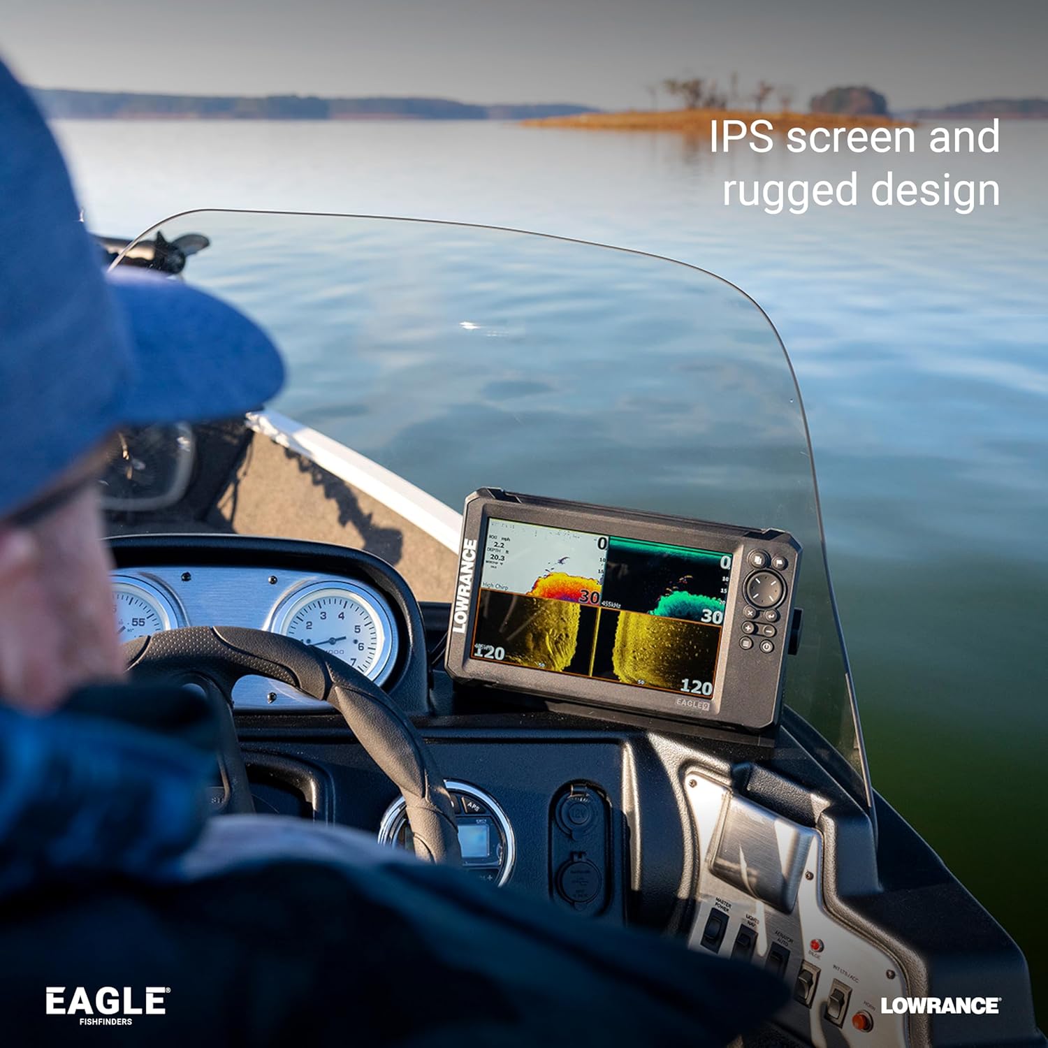 Lowrance Eagle 4"  5"  7" and 9" Fish Finders with IPS Screen