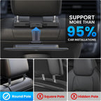 WONNIE 13.3 Inch Android Car TV with WiFi 5G - 4K Headrest Video Player for Back Seat  Portable TV Monitor Support Phone Link Bluetooth FM HDMI USB Airplay (3G Ram 32G ROM)