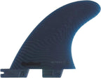 FCS Performer Eco Neo Glass Surfboard Fins (Medium, Quad (4 Fins)), Blue