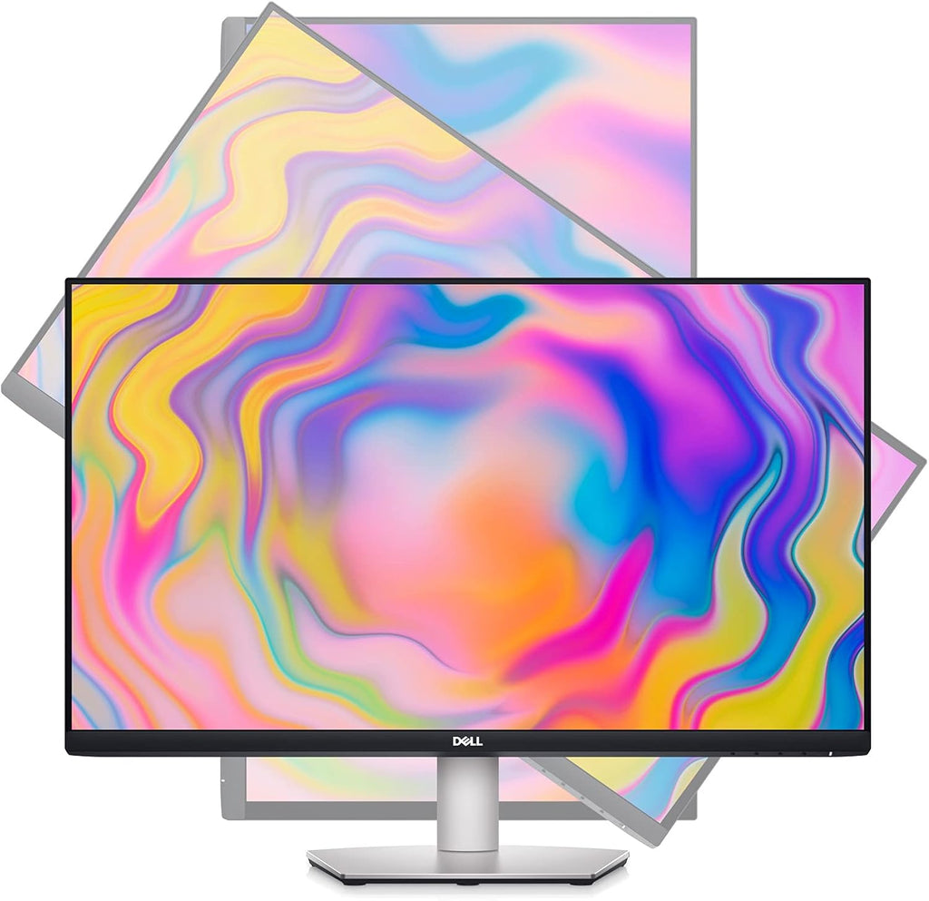 Dell S2722QC Monitor - 27 inch 4K USB-C   UHD (3840 x 2160) Display  60Hz Refresh Rate  8MS Grey-to-Grey Response Time  Built-in Dual 3W Speakers  1.07 Billion Colors - Platinum Silver