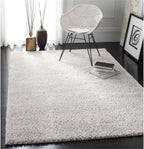 SAFAVIEH August Shag Collection Area Rug - 9' x 12', Beige, Solid Design, Non-Shedding & Easy Care, 1.2-inch Thick Ideal for High Traffic Areas in Living Room, Bedroom (AUG900D)